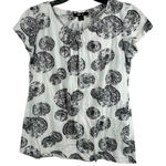 Style & Co Black White Design Top Medium Photo 0