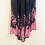 Mamta Womens Dress One Size Black Oversized Flowy Whimsigoth Fairy Grunge Hippie Boho Photo 2