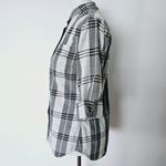 Carhartt Twilight Relaxed 3/4 Sleeve Plaid Flannel Button Down Shirt Size Small Photo 2