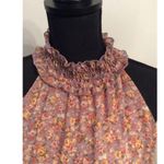 West Kei Floral Sleeveless High Smocked  Girlcore Cottage M Romantic  Photo 2