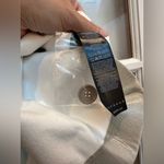 Topshop  Vinyl Wrap Skirt Vegan Faux Leather Grunge Punk  Dove Grey Size 14 NWT Photo 12