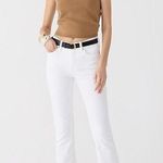 J.Crew NWT  9" Demi-boot Crop Jean in White Wash Size 25 Photo 0