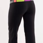 Lululemon Groove cropped flare color block athletic pants 6 Photo 1