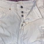 PacSun White Jean High Waisted Shorts Photo 4