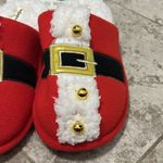 Dearfoams Unisex Ugly Sweater Christmas Slippers Santa Bell’s NEW Photo 2