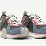 Palladium Troop Runner Sneaker Blue Pink Gray Size 5.5 Photo 0