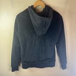 The North Face Womens Heavy Reversible Sweatshirt Jacket Fits S/M Plush Black Photo 8