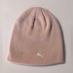 Puma Women’s Logo Knit Beanie Light Pink NWT Photo 0