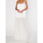 Show Me Your Mumu  Dalia Maxi Dress in Ivory Luxe Satin XS Photo 1