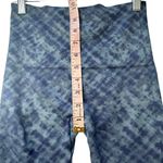 Spanx  Blue Small Cropped Look At Me Now Seamless Leggings Indigo Watercolor S Photo 6