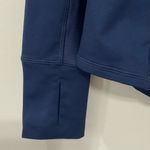 Athleta  1/2 Zip Pullover Navy Blue Tech Jacket Sz XS Active Athletic Photo 2