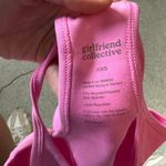 Girlfriend Collective halter bra in bubblegum (discontinued) XXS NWT Photo 2