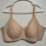 HoneyLove Silhouette Bra 1X 40 C/D Sand Wireless Lifting Comfort Tan Photo 0