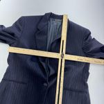 Brooks Brothers Blazer Womens X Small Blue Pinstripe Wool Union Made Vintage Photo 6