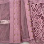 Anthropologie pink lace bro size: XL Photo 4