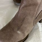 O'Neill O’NEILL 7 ANKLE SLIP ON BOOTS FAUX SUEDE TAUPE COLOR WELL LOVED Photo 8
