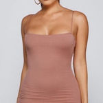 Windsor  Classic Basic Mini Dress In Red Brown Photo 0