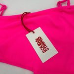 Solid & Striped Swimsuit SZ Medium Cameron Cutout One Piece NWT Crinkle Rib Pink Photo 9