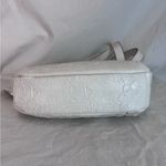 Giani Bernini Giani Bernini White Shoulder Bag with Adjustable Strap and Textured Finish Photo 7