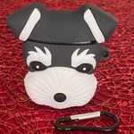 New Dog AirPod Case Cover Black Photo 1