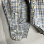 Levi's VINTAGE Levi Strauss & Co Snap Button up Plaid Shirt in Size 10 Photo 7