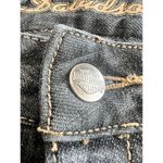 Harley Davidson Boot Cut Jeans in Black Size 12 Long Gray Photo 7
