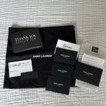 Yves Saint Laurent Lou Mini Black Quilted Leather Crossbody Bag Photo 11