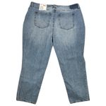 AND NOW THIS Women's Plus Size 18W Ultra High Rise Straight Leg Ripped Jeans Blue Photo 1