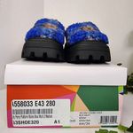 Katy Perry Geli Combat Platform Mules Blue NEW with Box Photo 5