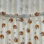 Loft  Floral Ribbed Short Sleeve Tee - Size S Photo 6