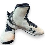 Under Armour  Highlight Molded Women's 11 Lacrosse Cleats LAX White Blue Photo 5