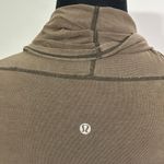 Lululemon  Draped Open Front Cardigan Wrap in‎ Olive Brown Womens Photo 2