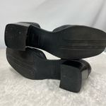 Madeline Stuart  8.5M friendship Black Leather mary Jane chunky heel shoes Photo 6