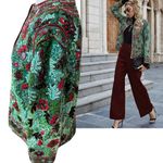 SUPER RARE 80'S VTG. JEANETTE FOR ST. MARTEN BEADED PARTY FORMAL JACKET S/M‎ Green Photo 6