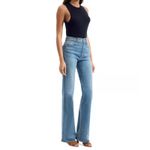 Veronica Beard NEW NWT  Crosbie High Rise Wide Leg Jeans in Ripple Haze size 27 Photo 3