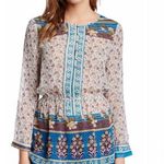 Lucky Brand  Savannah Gypsy Peasant Top NEW Photo 0