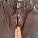 Lands' End  brown corduroy traditional fit size 33 pants Photo 7