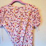 Ralph Lauren Polo Ditsy Floral Mini Wrap Dress Womens 4 Ruched Sleeve Casual Photo 14