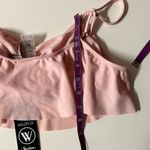Wildfox Swim Light Baby Pink Fluttery Bathing Suit Top Size L NWT Photo 5