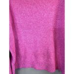 American Eagle American‎ Eagle Womens Crew Neck Bright Pink Sweater Small Photo 5