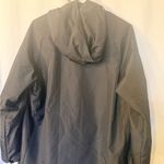 Avogue Rain coat women’s full zip hoodie long sleeved pockets Black Size M Photo 9