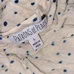 Patrons of Peace  polka dot crop top tie front size large Photo 2