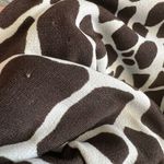 Enfocus Studio En Focus Studio Dress Size 8 Cow Print Sleeveless Fit And Flare Brown White Photo 12