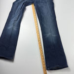 7 For All Mankind  Embellished Bootcut‎ Jeans Dark Wash Denim Womens Size 26 Photo 1