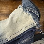 Wild Fable  Denim Heeled Boots‎ Size 6 Photo 8