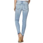 Sanctuary Saige Release Hem Destroyed Distressed Stretchy Edgy Skinny Denim Jean Photo 1