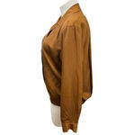 Vintage Melrose Silk Studio Brown Jacket Size L Size L Photo 5
