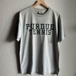 Steve & Barry's  Purdue Tennis Gray Basic Warm-up Tee Photo 0