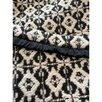 Cynthia Rowley Black White Textured Knit Open Front Jacket Blazer Women’s M Photo 5