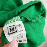 San Lorenzo Green Cold Shoulder Summer Cover Up 100% Cotton Medium Photo 6